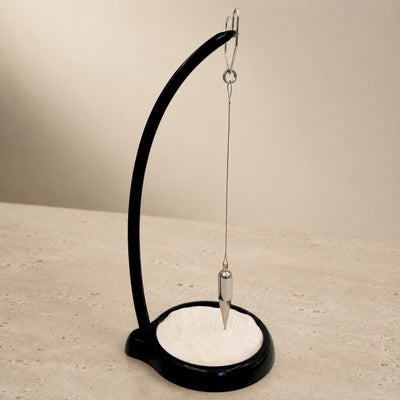 Péndulo de Arena Sand Pendulum con Grabado - Decoración Inspiradora de 38 cm con Arena Cinética