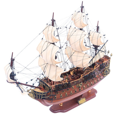 Gran modelo exclusivo del velero HMS Prince de 94cm con posibilidad de personalización mediante grabado