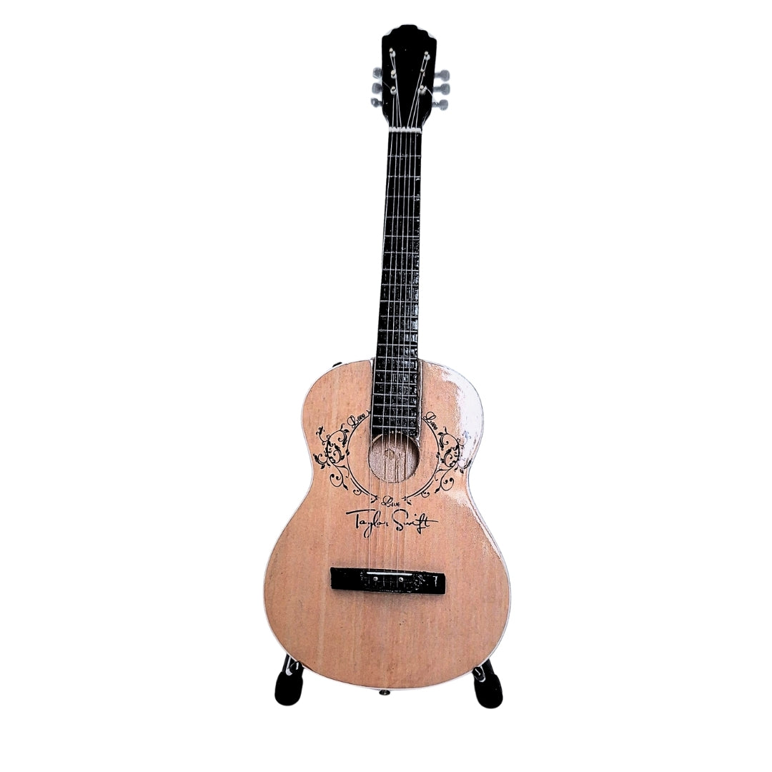 Mini guitarra Taylor Swift MGT-8938 con grabado