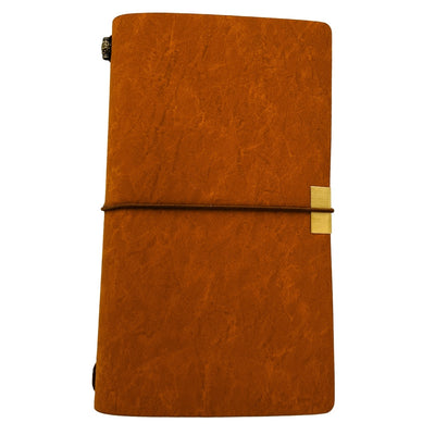 Cuaderno de viaje de cuero con grabado personalizado  