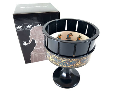 Zoetrop H68 – Proyector de cine del siglo XIX con opción de personalización con grabado, ideal para regalo – altura 19 cm, diseño clásico para decoración interior