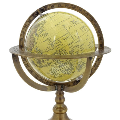 Globo decorativo con base de latón y opción de grabado personalizado