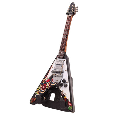 Mini guitarra de 15 cm Jimmy Hendrix con posibilidad de personalización con grabado