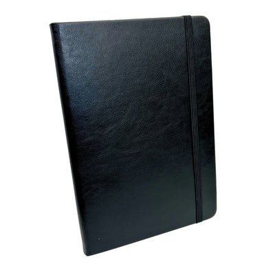 Set de Regalo Elegante Classico con Personalización - Cuaderno de Piel A5, Paraguas, Bolígrafo, Porta Tarjetas y Llavero en Caja Estética de Regalo