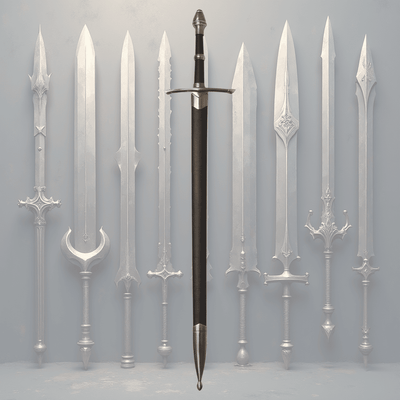 Espada de caballero de acero con vaina de 105 cm: elegante réplica de acero inoxidable con posibilidad de grabado
