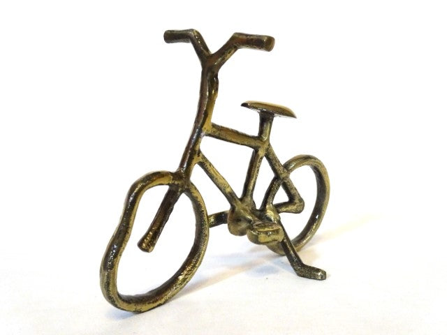Figura de bicicleta MT209 de metal con posibilidad de personalización con grabado
