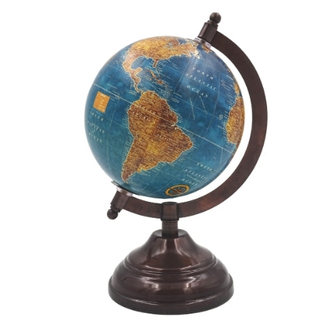 Globo decorativo Blue Ocean con grabado personalizado