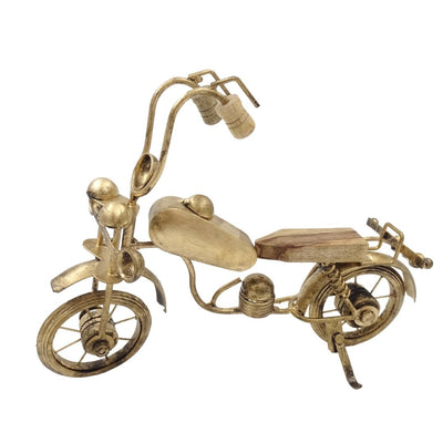 Modelo clásico de motocicleta de metal NC1733 con grabado