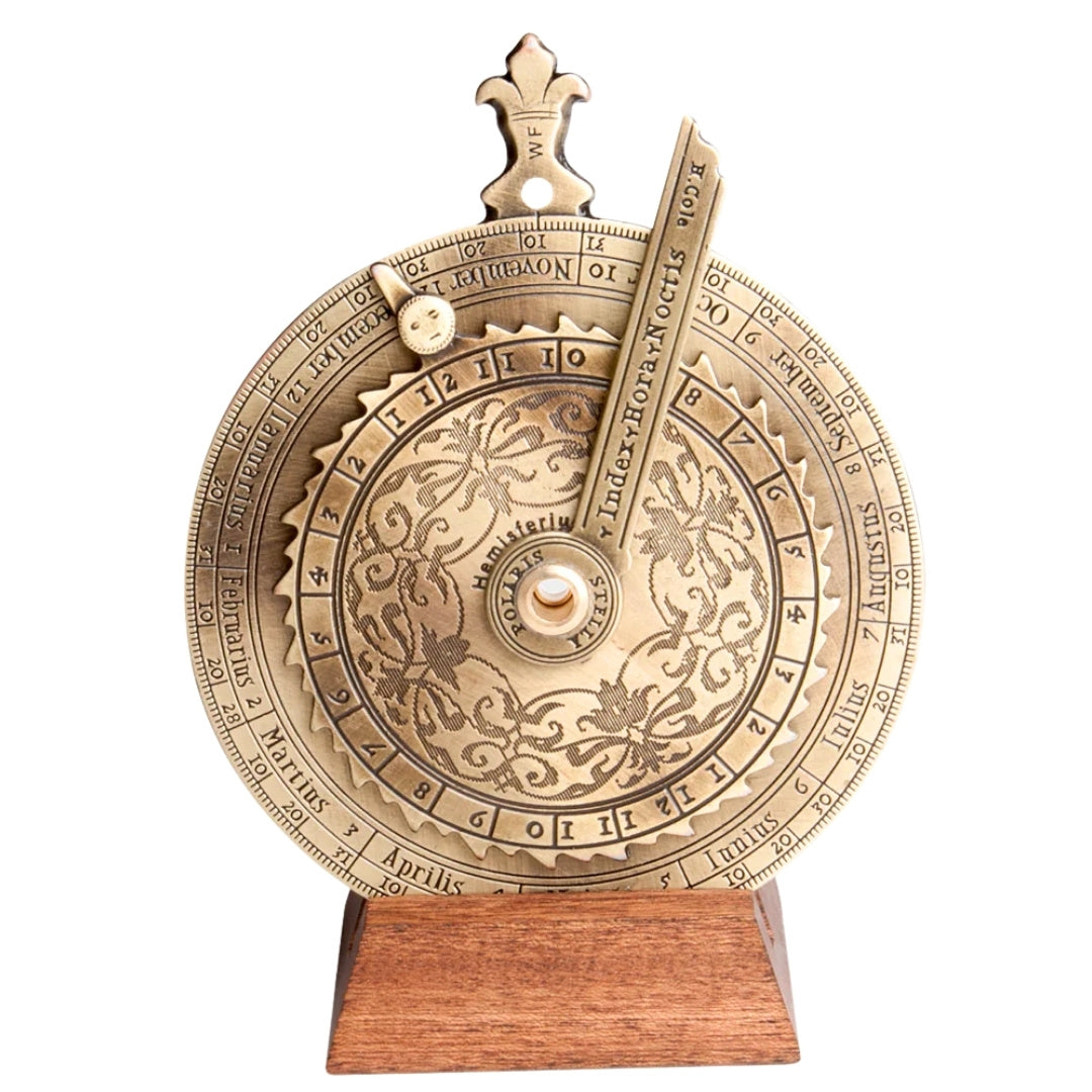 Reloj estelar nocturnal mecánico ordenador de mareas Abacus H31 con grabado personalizado