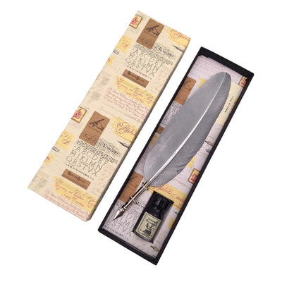 Set elegante de caligrafía con grabado personalizado