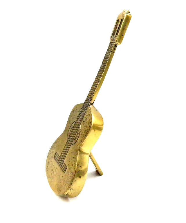 Guitarra decorativa metálica MUS-20 con opción de grabado personalizado