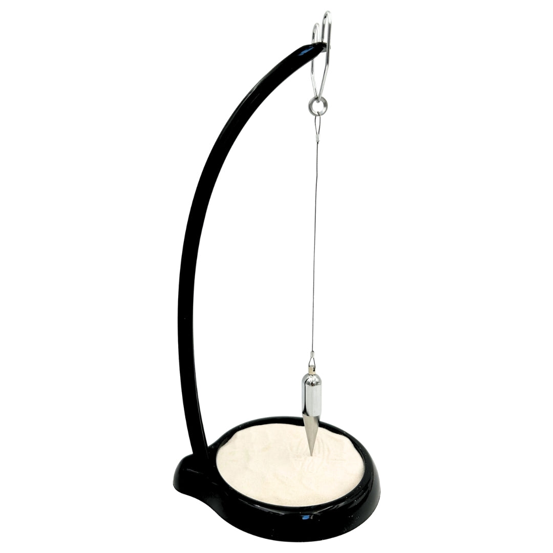 Péndulo de Arena Sand Pendulum con Grabado - Decoración Inspiradora de 38 cm con Arena Cinética
