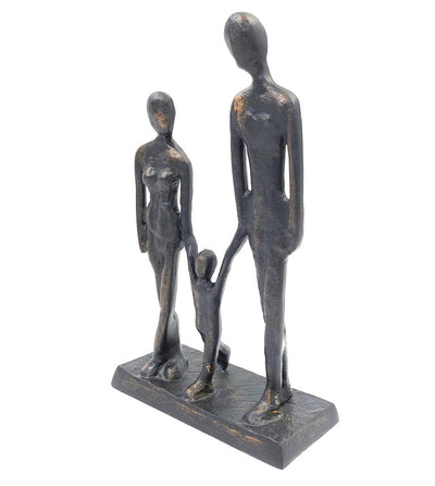 Figura decorativa Familia con niño DI-FIG-022