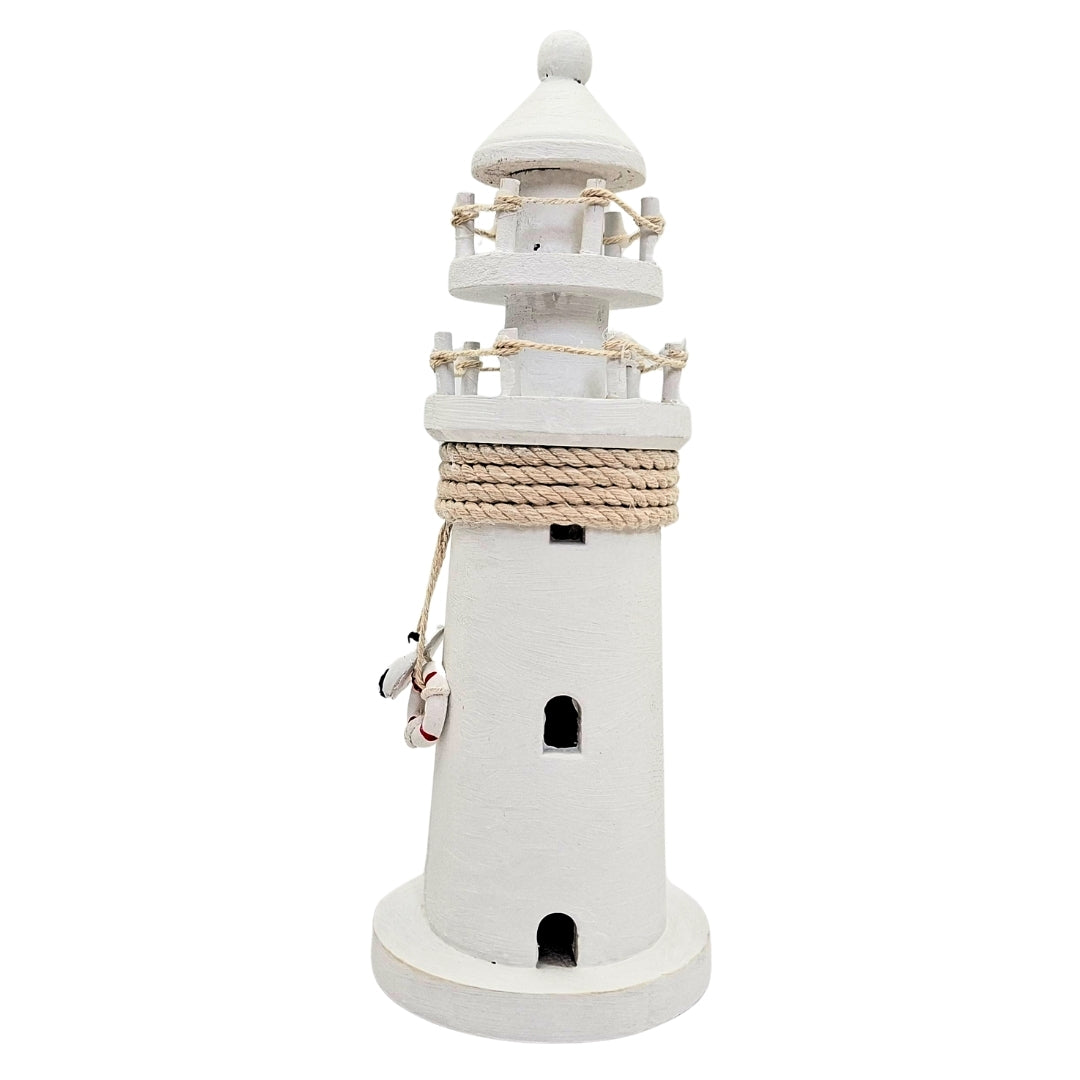 Faro de Madera con Grabado