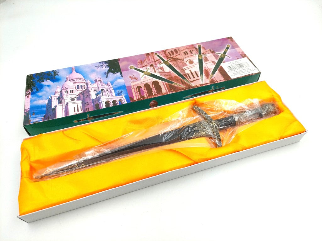 Daga Decorativa de Acero Inoxidable con Grabado Personalizado