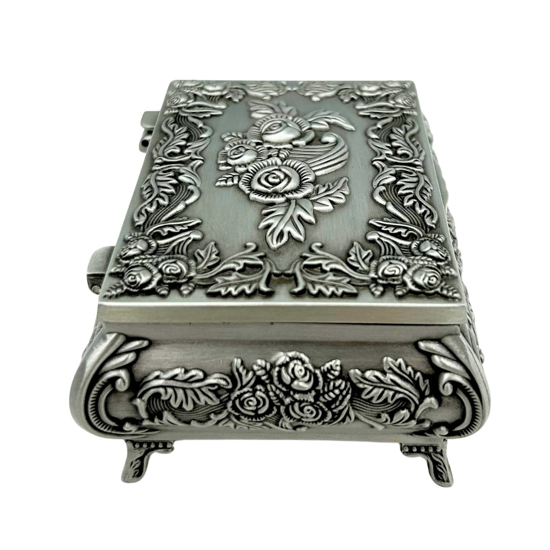 Caja metálica decorativa 2075 con grabado