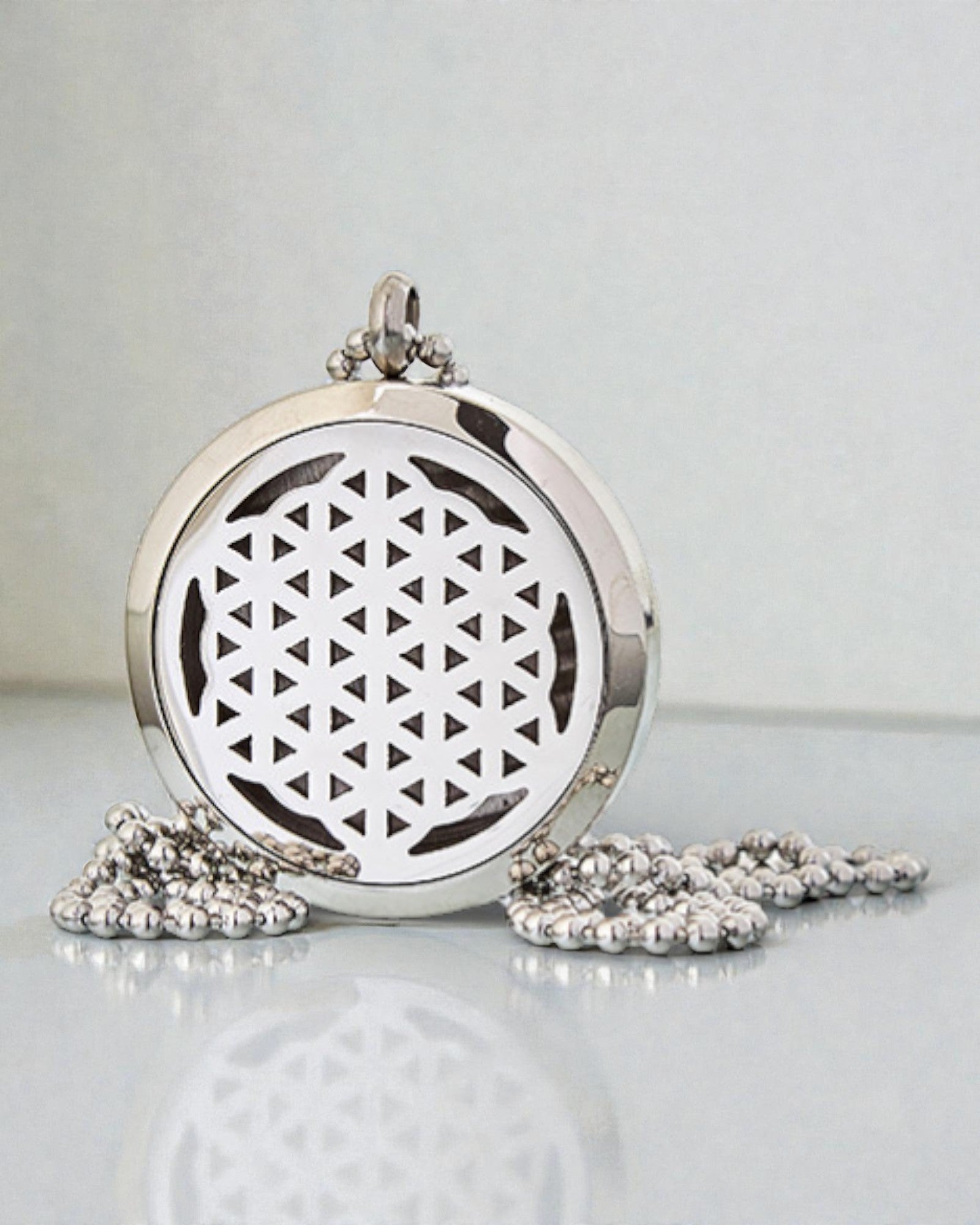 VitaFlora – Collar de aromaterapia Flor de la Vida 30 mm