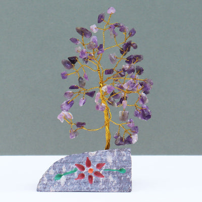 Árbol de Amatista con 80 Piedras  