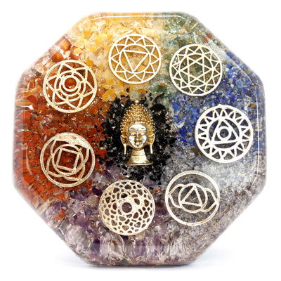 Paquete de Energía de Escritorio de Orgonita - Chakra Buda