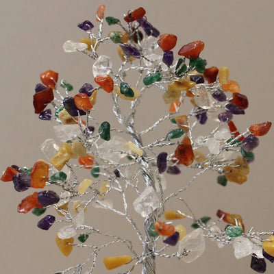 Árbol de la suerte con base de orgonita