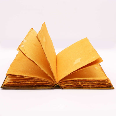 Libro Hefty Coffee Tan con Decoración de Búho