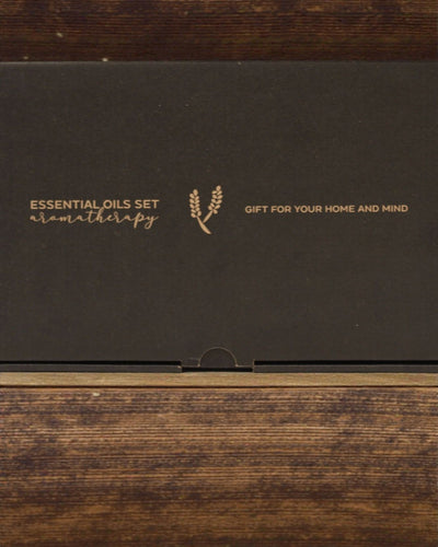 Energía veraniega de la naturaleza – Juego de lujo de 12 aceites esenciales de 5 ml con cuentagotas