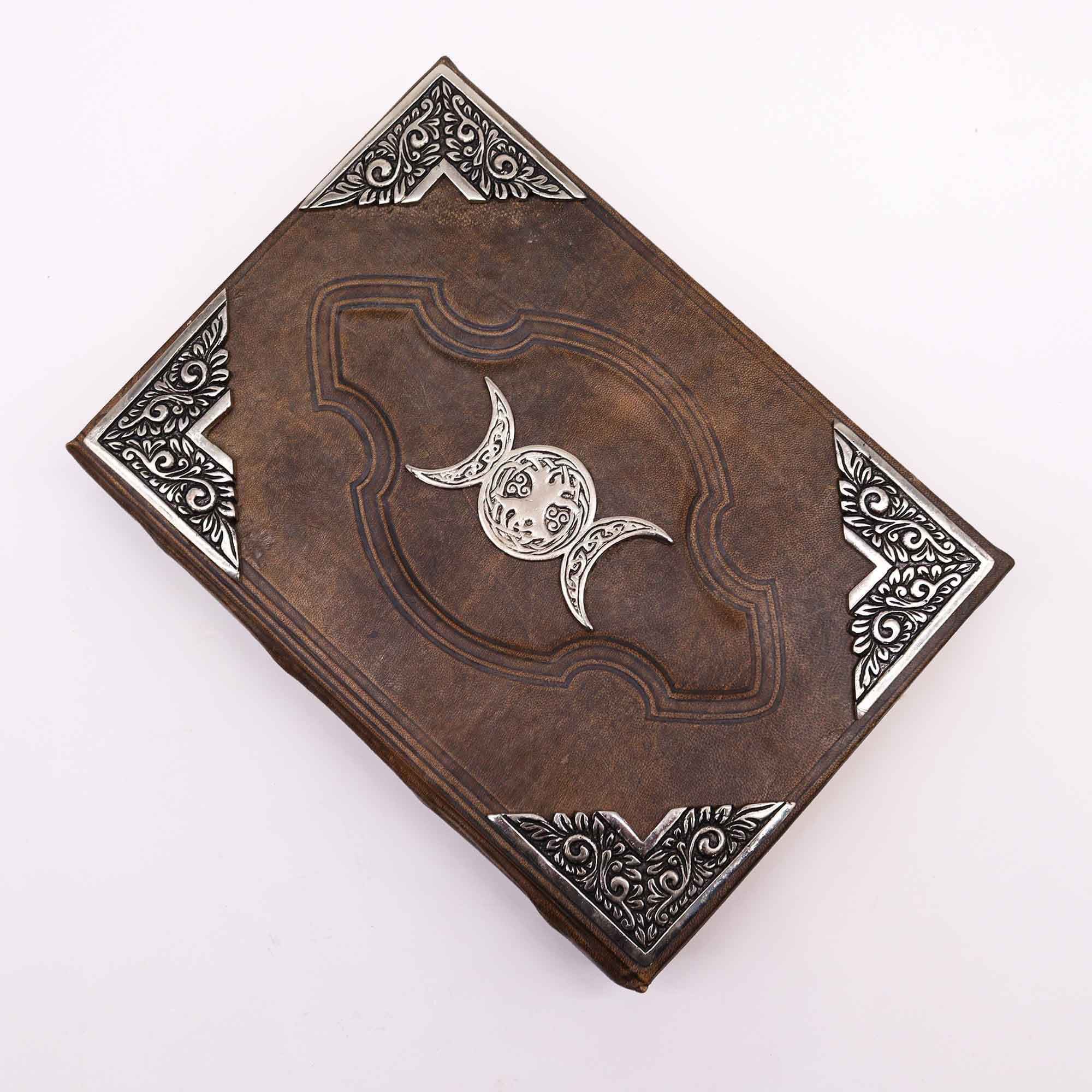 Cuaderno Hefty Brown Tan con Luna Trifásica