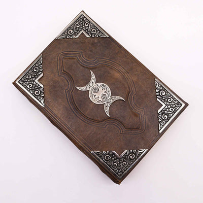 Cuaderno Hefty Brown Tan con Luna Trifásica