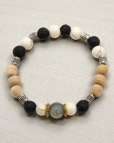 TriHita Balance Stone – Pulsera de equilibrio de Bali