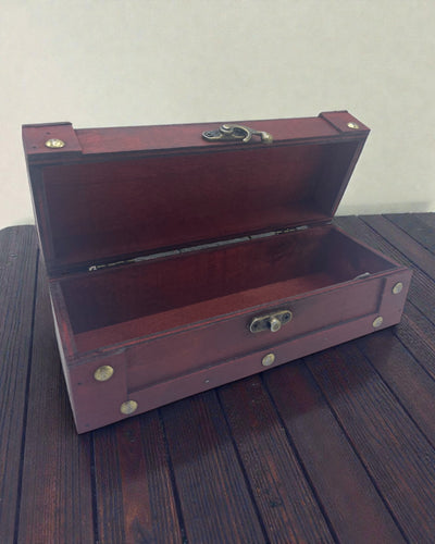 Arca ámbar esbelta – Caja larga marrón