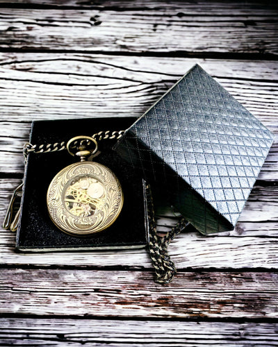 Reloj de Bolsillo Exclusivo "Heritage" - Mecánico y Resistente al Agua