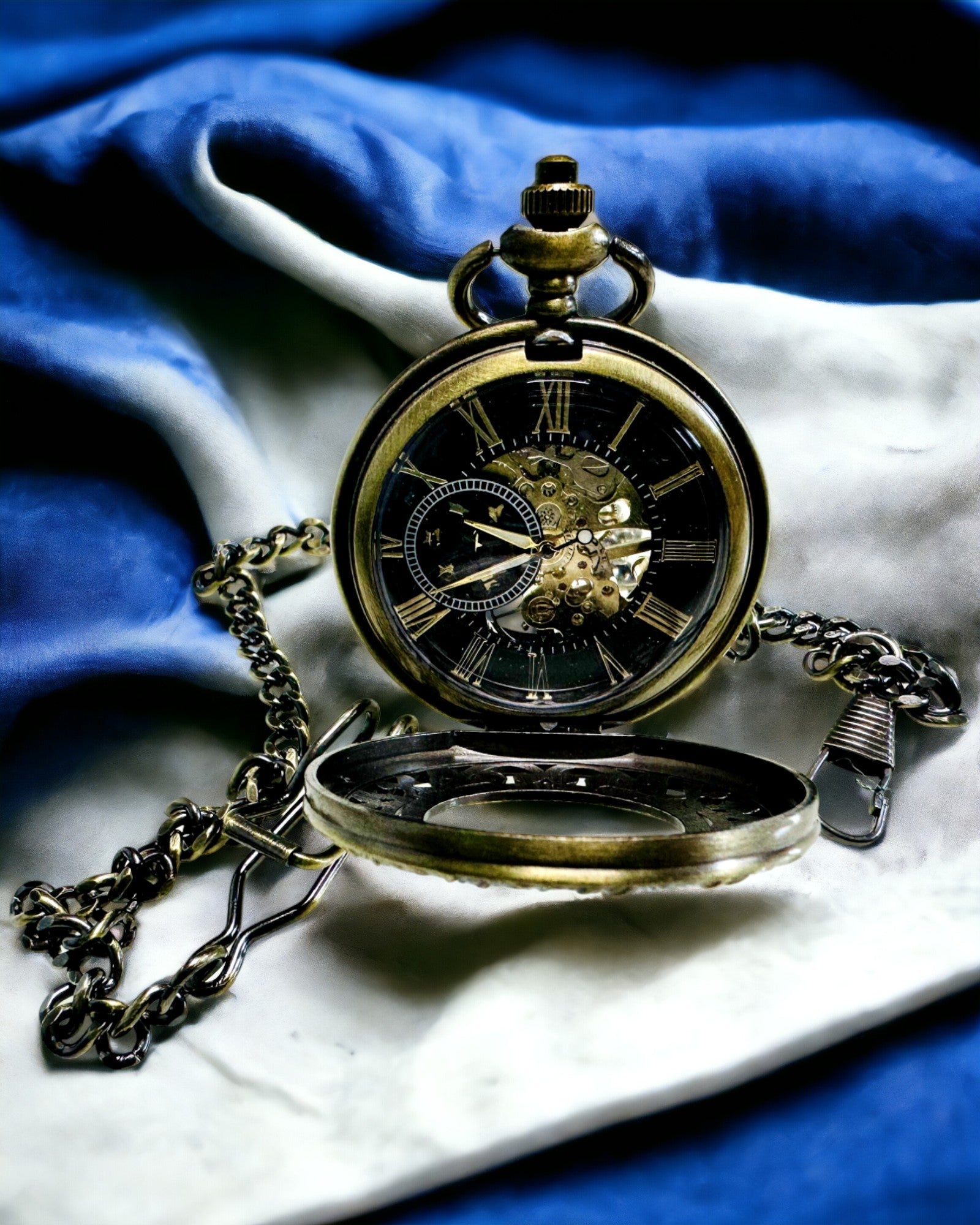 Reloj de Bolsillo Exclusivo "Heritage" - Mecánico y Resistente al Agua