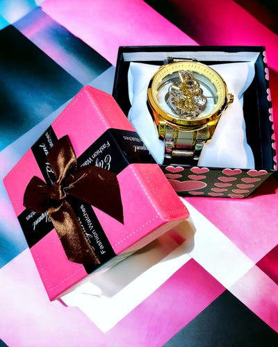 Reloj de Hombre de Cuarzo "Vision Sport" – Transparente por Ambos Lados con Aluminio