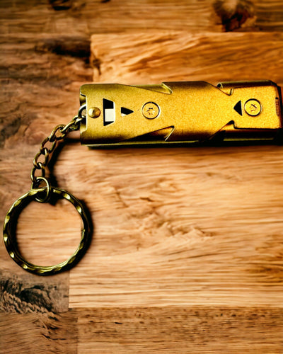 Conjunto Elegante con Brújula y Silbato de Señal