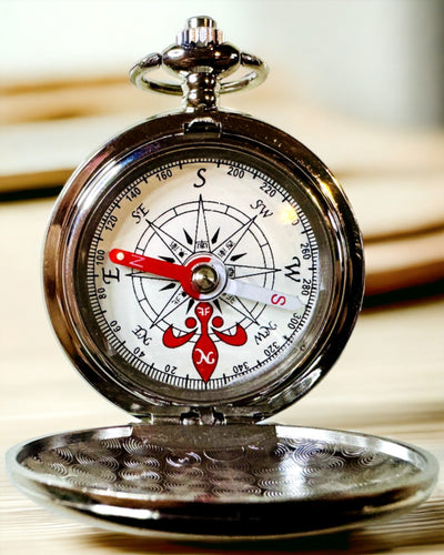 Mini Kompas Odkrywca, Przenośny y Elegante, Idealny para Mochilas y Actividades al Aire Libre