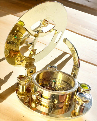 Brújula de Navegación con Sextante y Posibilidad de Personalización - Marítimo XL