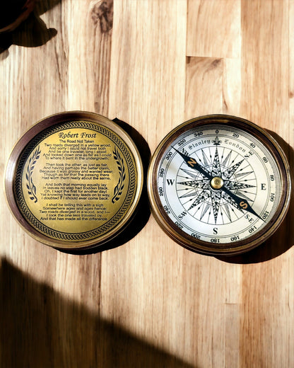 Brújula náutica "Stanley Marine London" con opción de personalización, 2 variantes a elegir