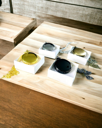 Reloj de Bolsillo de Estilo Vintage en Color Dorado con Posibilidad de Grabado