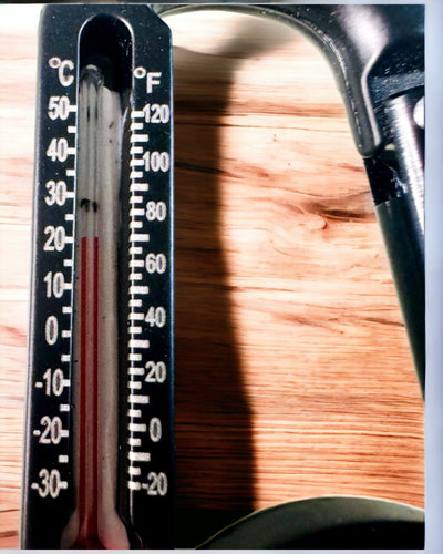 Brújula mosquetón con termómetro, llavero - posibilidad de grabado