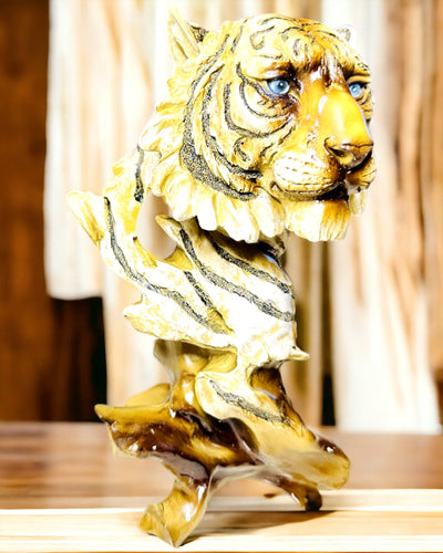 Estatuilla "Tigre Rey de la Selva" con Opción de Grabado, figura de 29 cm de altura, decoración para regalo