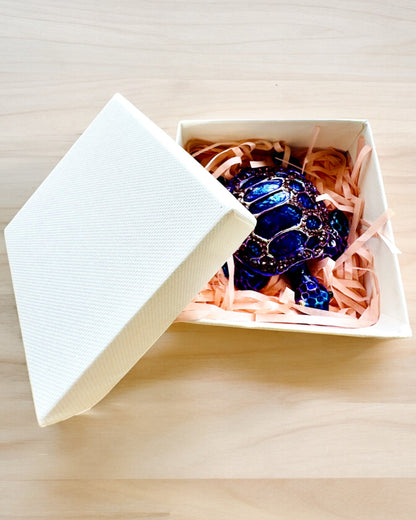 Tesoro Mágico de Tortuga - Caja de Joyería con opción de personalización con grabado, regalo
