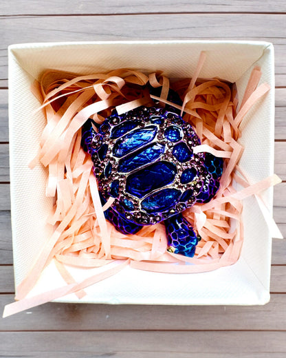 Tesoro Mágico de Tortuga - Caja de Joyería con opción de personalización con grabado, regalo