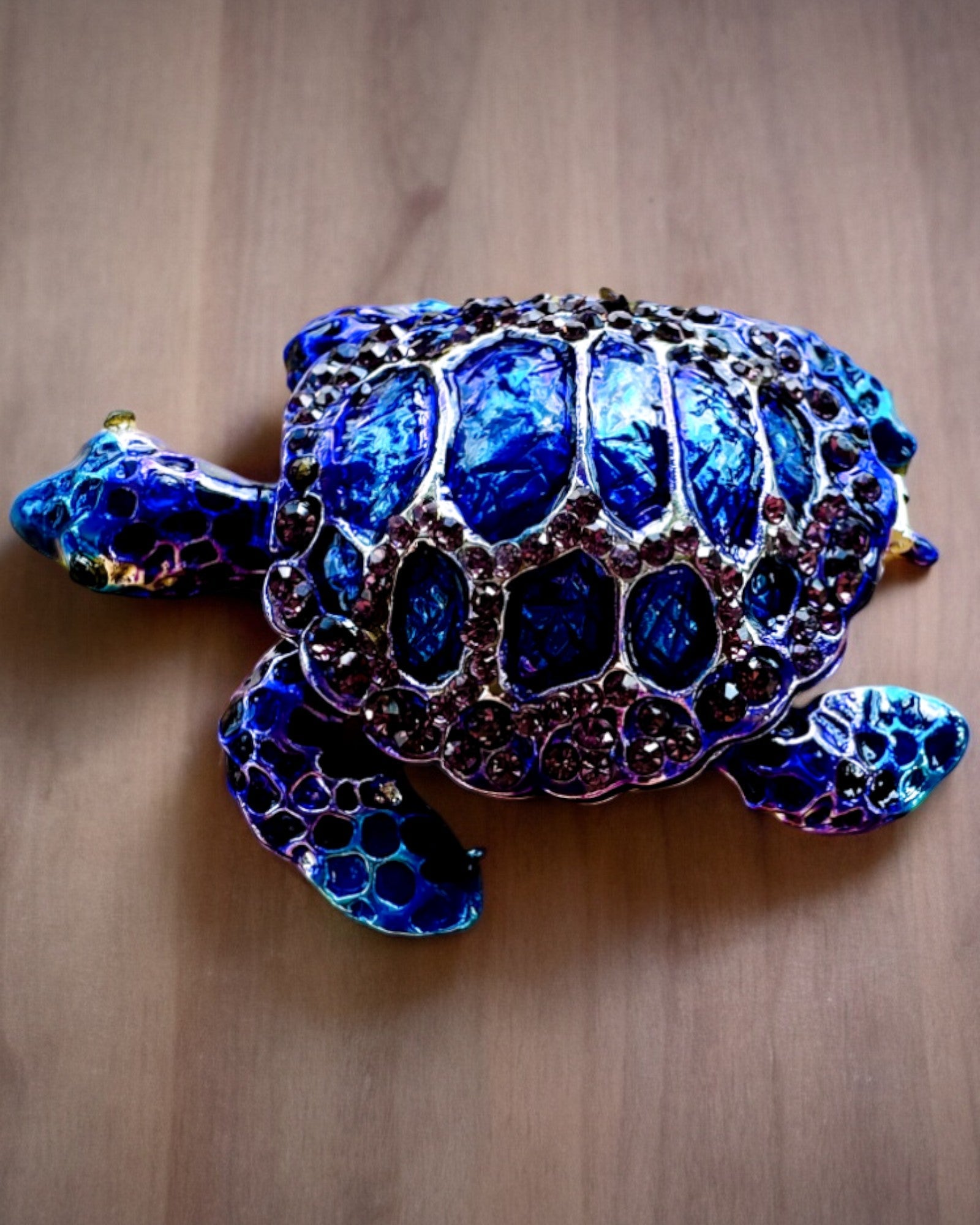 Tesoro Mágico de Tortuga - Caja de Joyería con opción de personalización con grabado, regalo