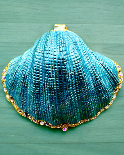 Skarbiec Wspomnień Muszelka - Caja de joyería con opción de personalización con grabado, regalo