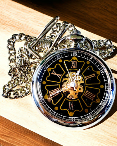 Reloj de Bolsillo Estilo Vintage con Posibilidad de Grabado
