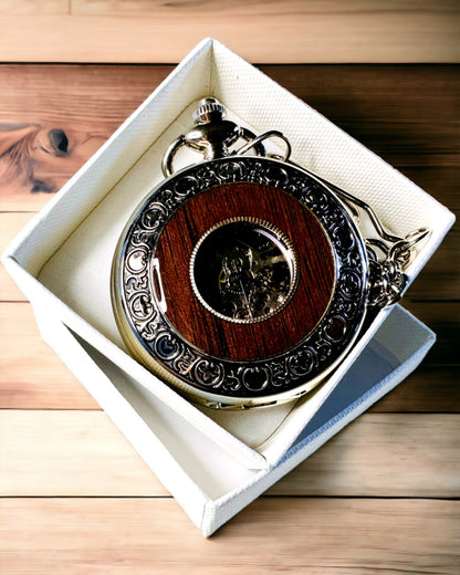Reloj de Bolsillo "Heritage Timekeeper" con Posibilidad de Grabado