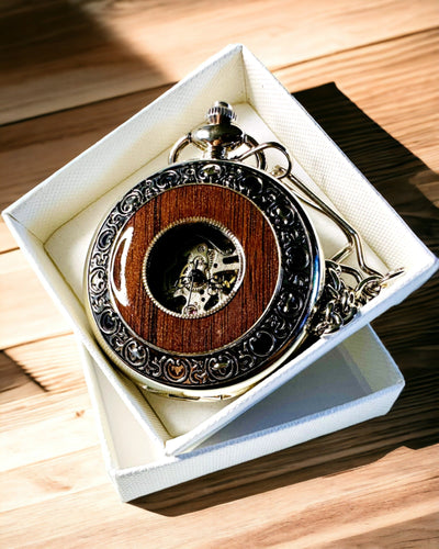 Reloj de Bolsillo "Heritage Timekeeper" con Posibilidad de Grabado