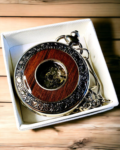 Reloj de Bolsillo "Heritage Timekeeper" con Posibilidad de Grabado