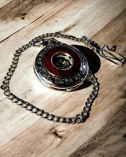 Reloj de Bolsillo "Heritage Timekeeper" con Posibilidad de Grabado
