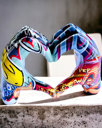 Figura decorativa Colorido Soporte Decorativo ArtBrace - posibilidad de personalización con grabado, para regalo